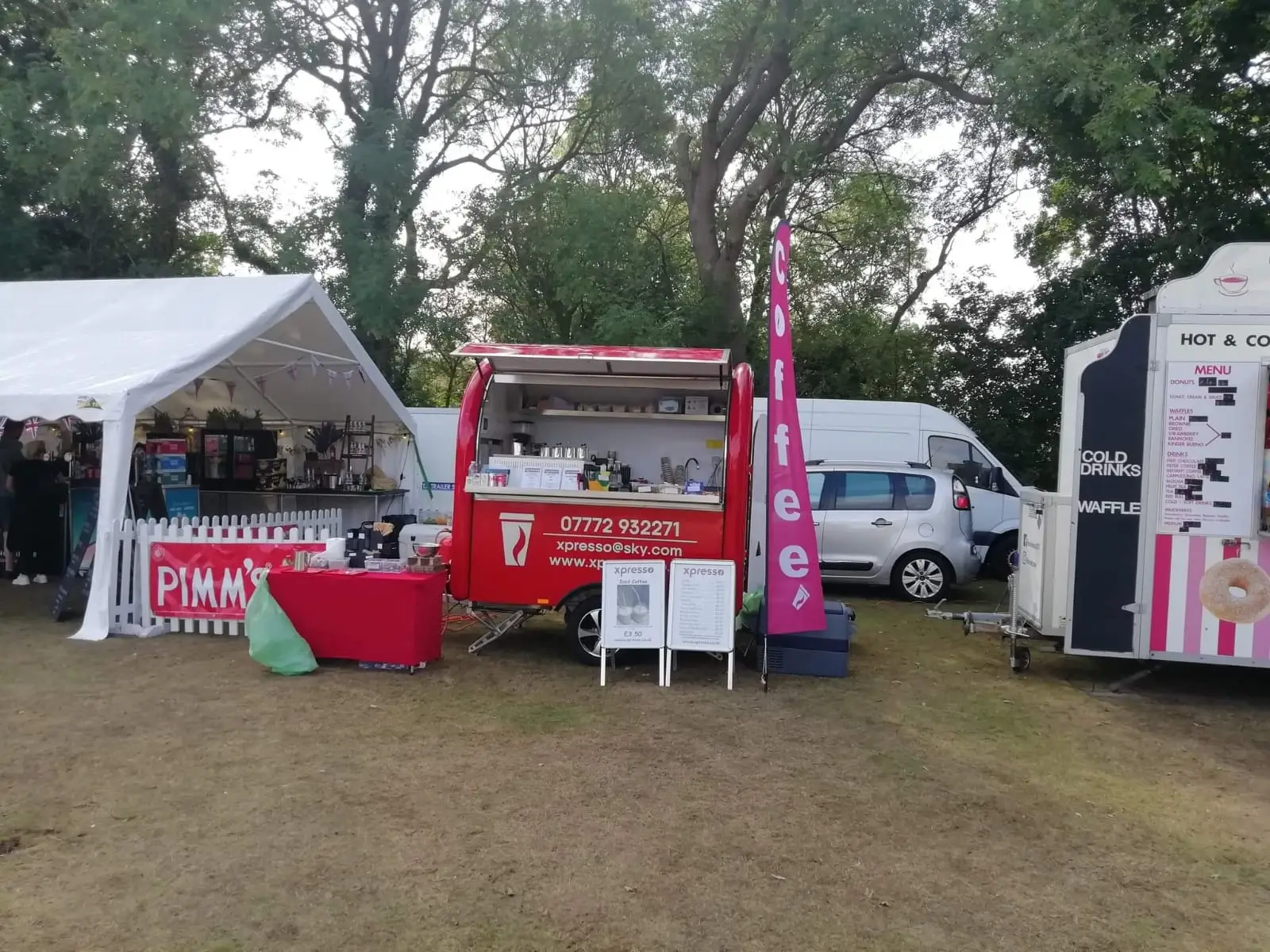 mobile coffee shop pod trailers